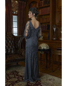 Evening Gown | Pewter