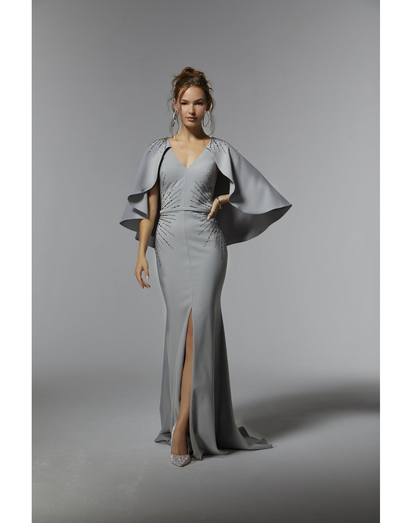 Evening Gown | Silver