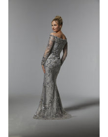 Evening Gown | Silver