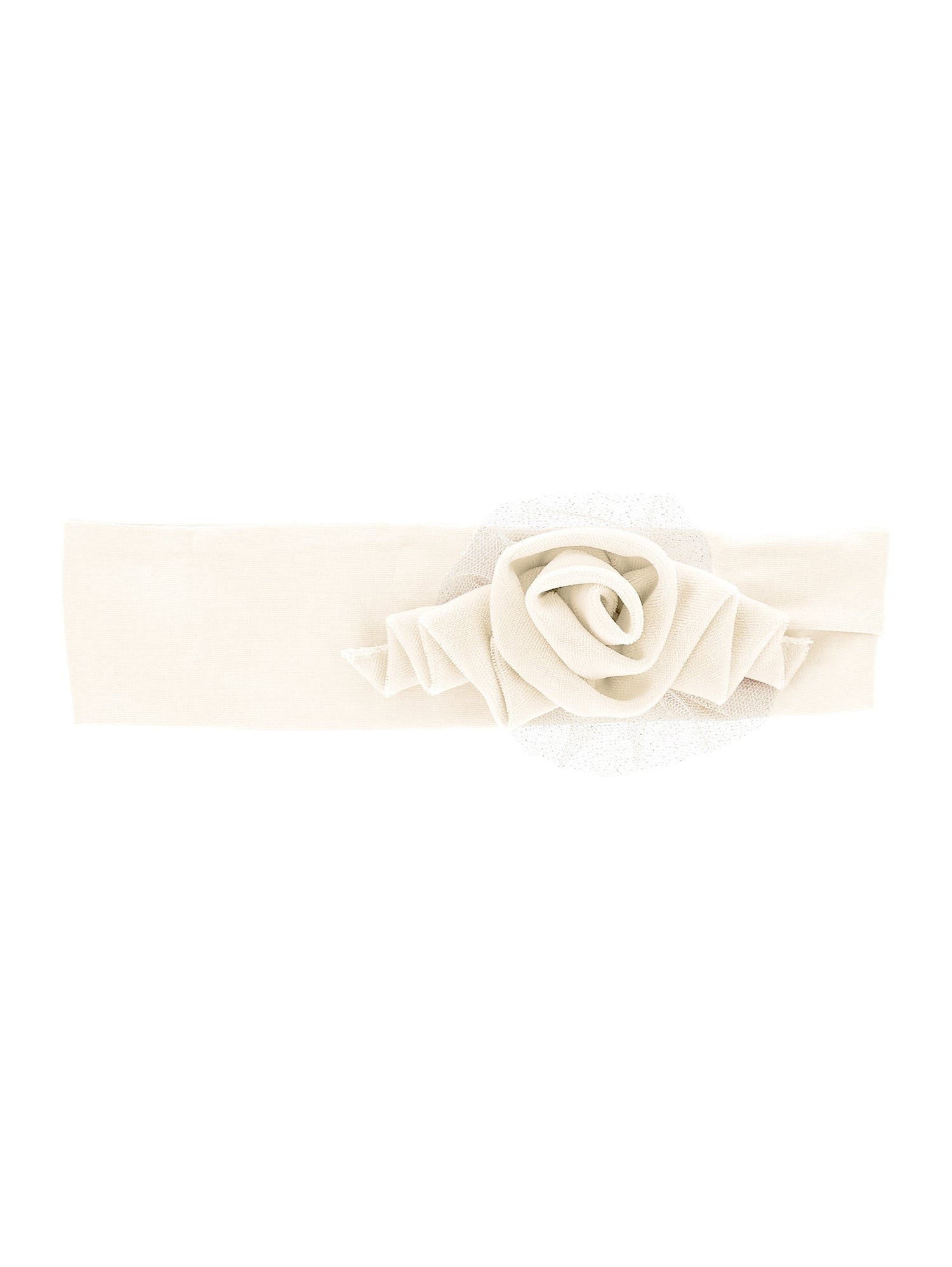 Girls | Velvet Hair Band | Cream