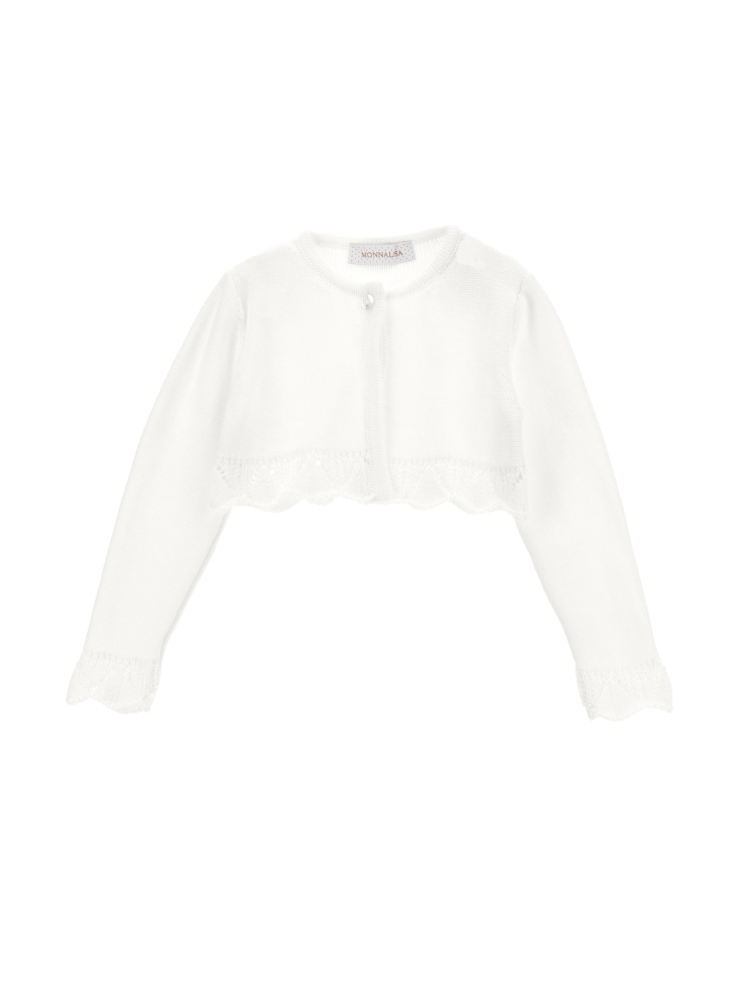 Girls | Cotton Cardigan | Cream