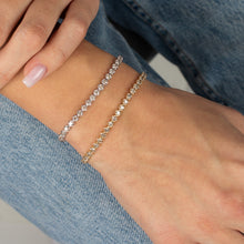  3 Carat Diamond Tennis Bracelet 14K - Adina's Jewels
