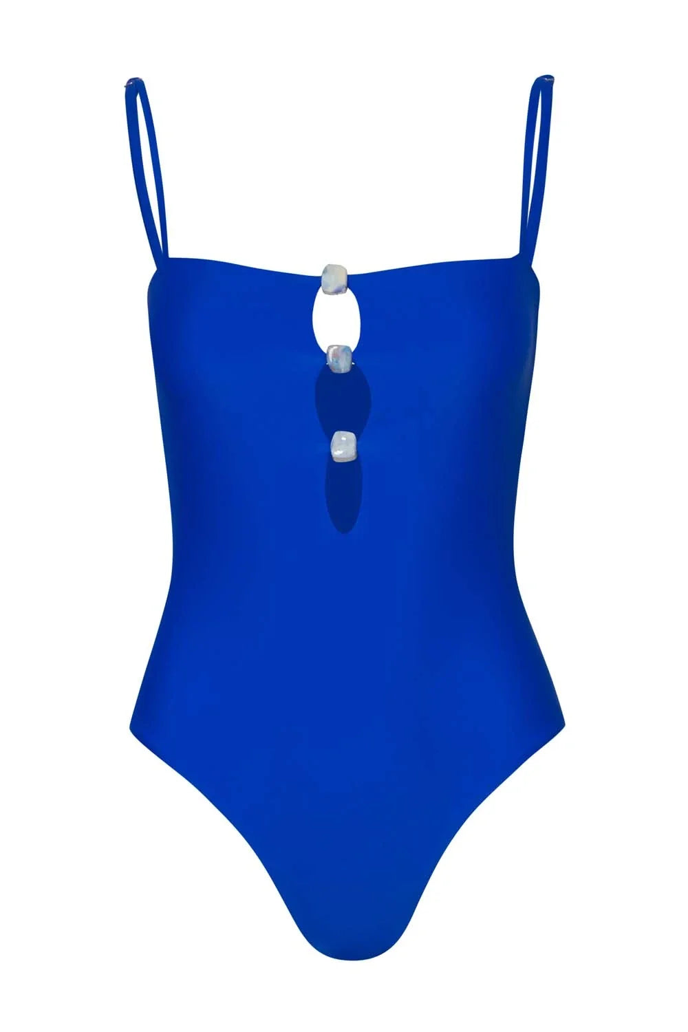 Palm One Piece | Royal Blue