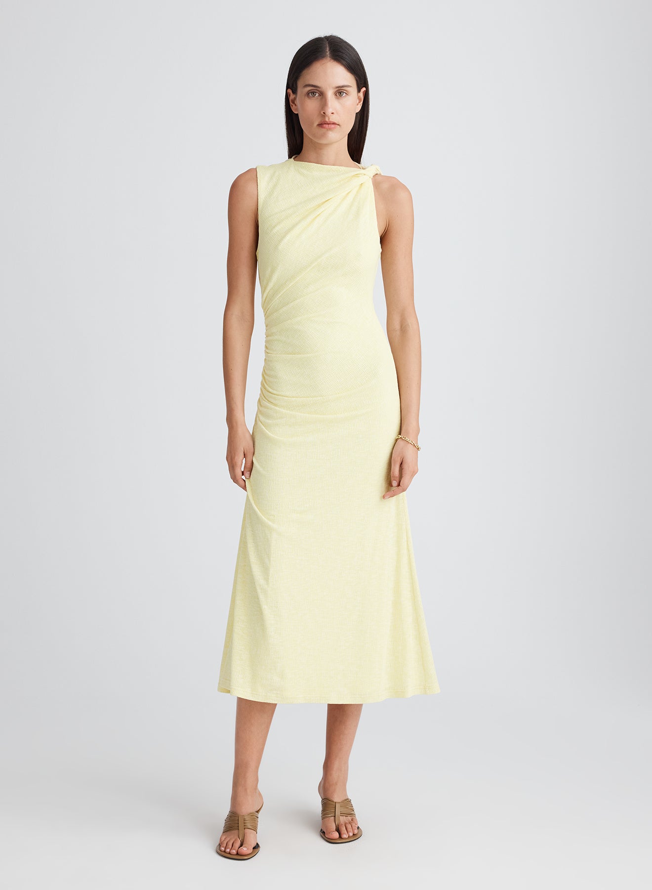 Sasha Dress | Yellow Jersey