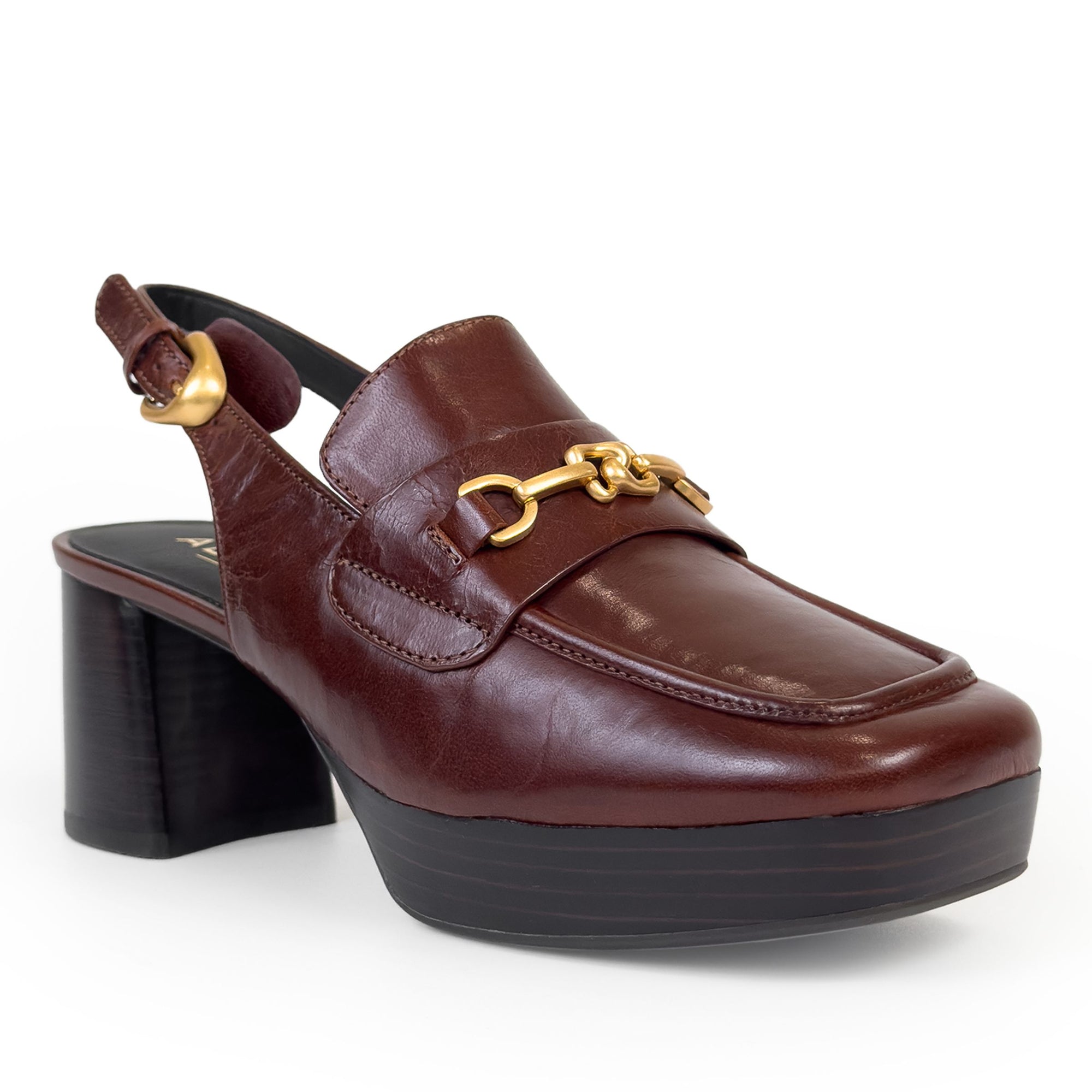 Sorin Dress Slingback | Sequoia Glazed Distress Kid Skin