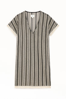 Santorini Knit Cover Up | Black