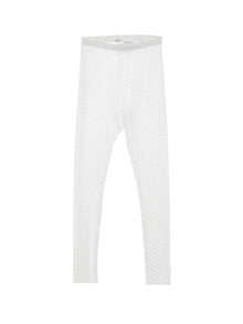 Girls | Glitter Tulle Leggings | Cream