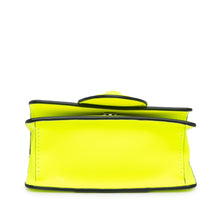 Versace | Pre-Owned Leather La Medusa Crossbody | Yellow/Neon Yellow