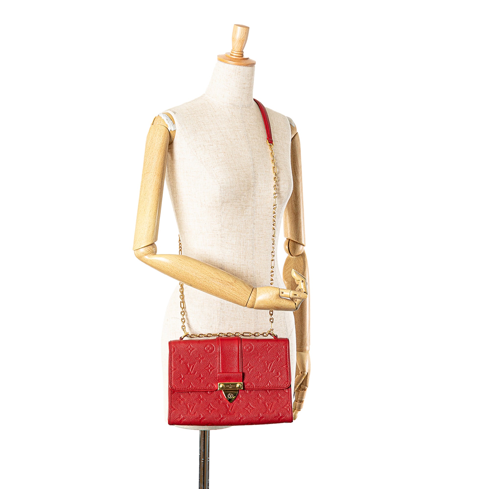 Louis Vuitton | Pre-Owned Monogram Empreinte Saint Sulpice BB | Red