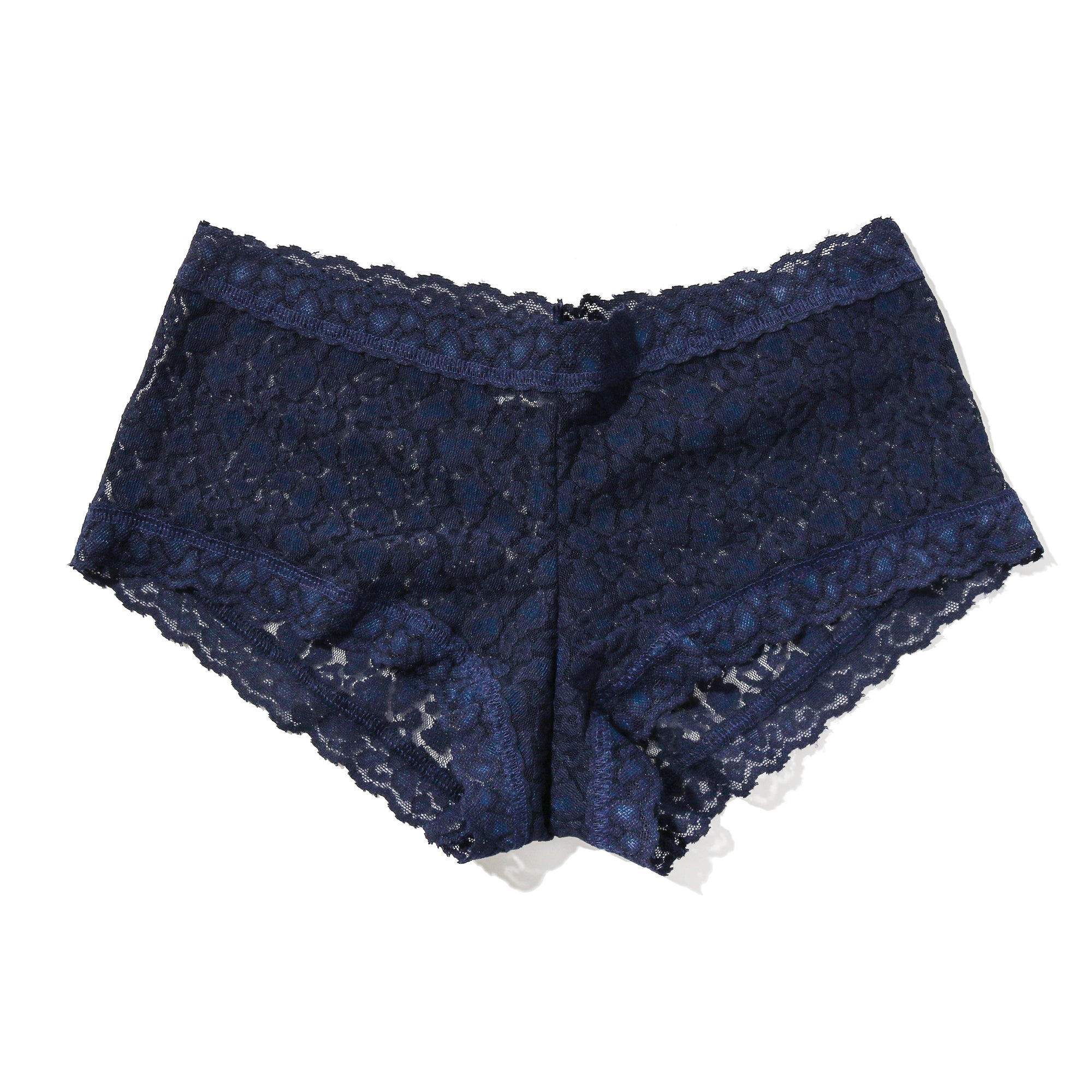 Cross-Dyed Boyshort | Navy/Navy