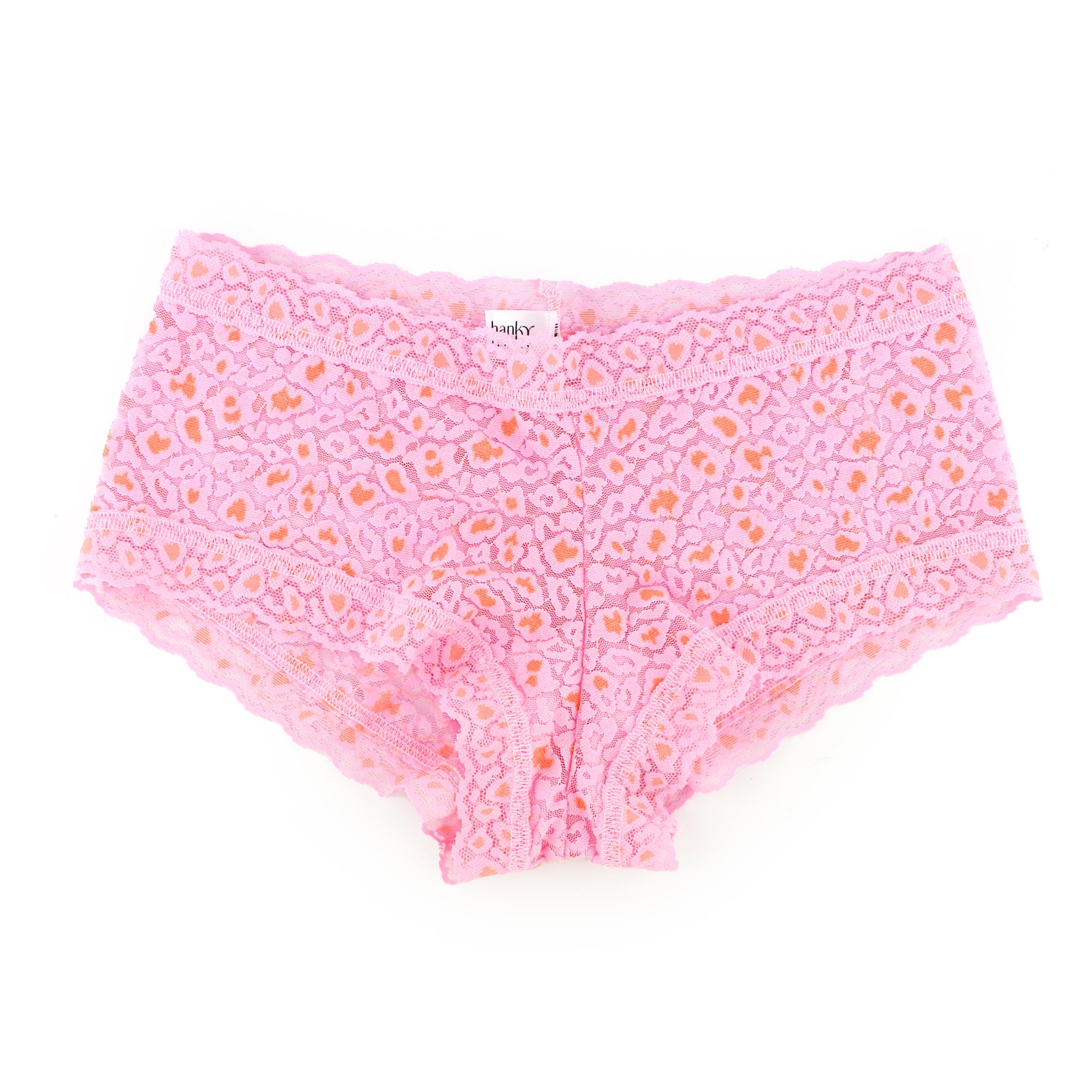 Cross-Dyed Boyshort | Rose Petal/Orange Blossom