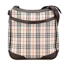 Burberry | Pre-Owned House Check Canvas Crossbody | Brown/Beige