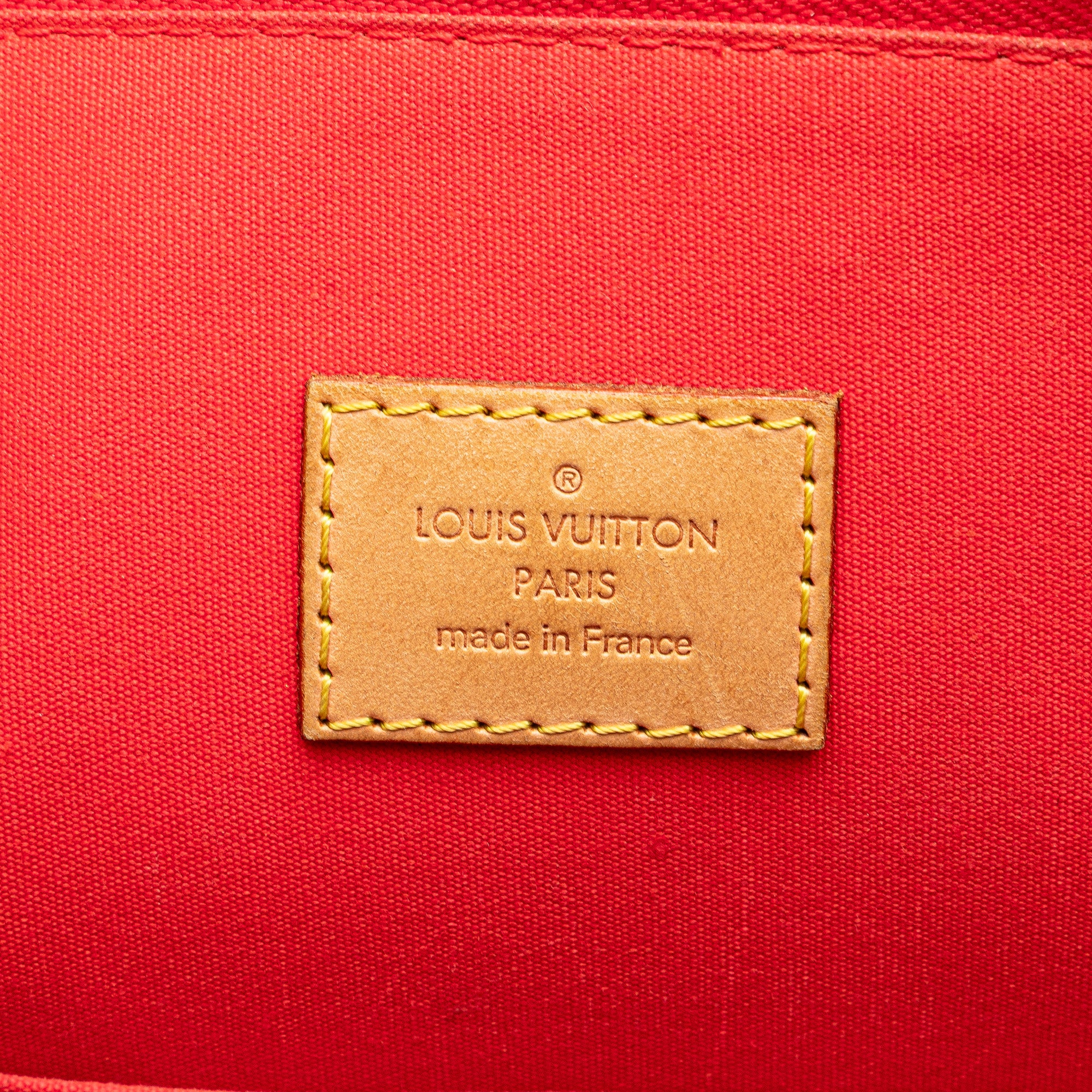 Louis Vuitton | Pre-Owned Monogram Vernis Alma GM | Red