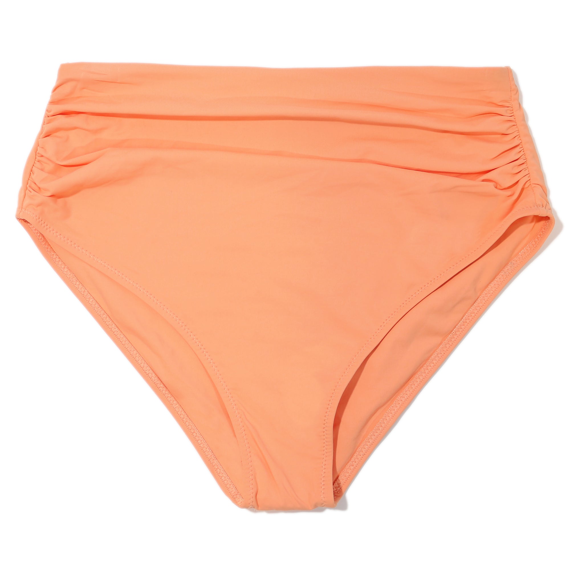 Swim High Rise Cheeky Bottom | Florence (Orange)