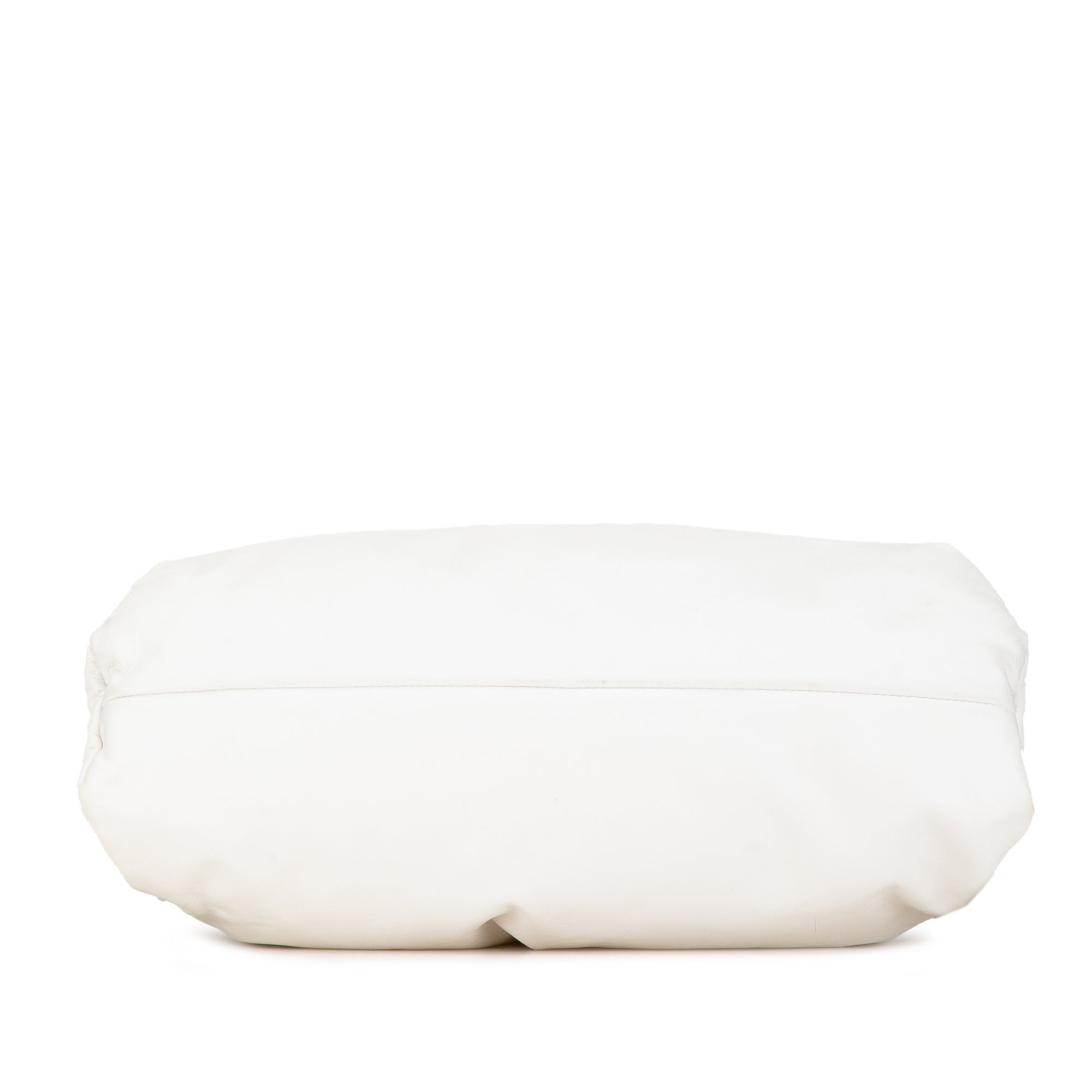 Bottega Veneta | Pre-Owned Lambskin The Shoulder Pouch - I | White