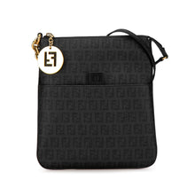 Fendi | Pre-Owned Spalmati Zucchino Crossbody | Black