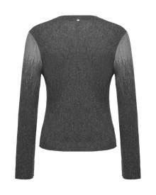 Classic Round Neck Knitted Undershirt | Grey