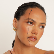 Wind Earrings | Gold-Plated on Brass