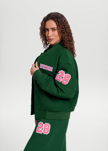 Better League Varsity Jacket | Urban Green
