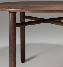 Cross Bar Table (Black Walnut)
