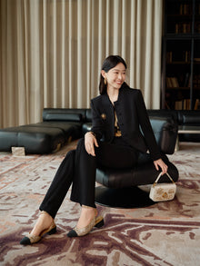 Chinese Style Jacket | Black