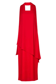 El Maxi Dress | Fire Red