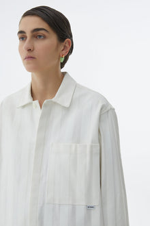 Shirt | Women | White Striped