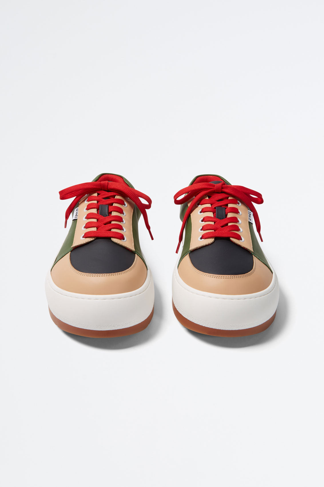 Color Block Leather Dreamy Shoes | Unisex | Multicolor