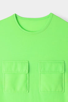 Pockets Top | Women | Fluo Green