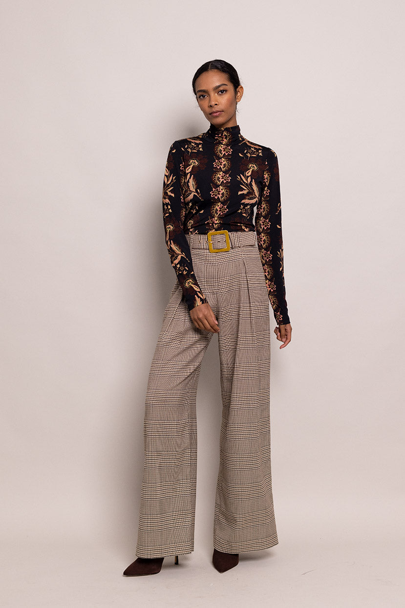 Women | Soho Pants | Glen Hound Plaid