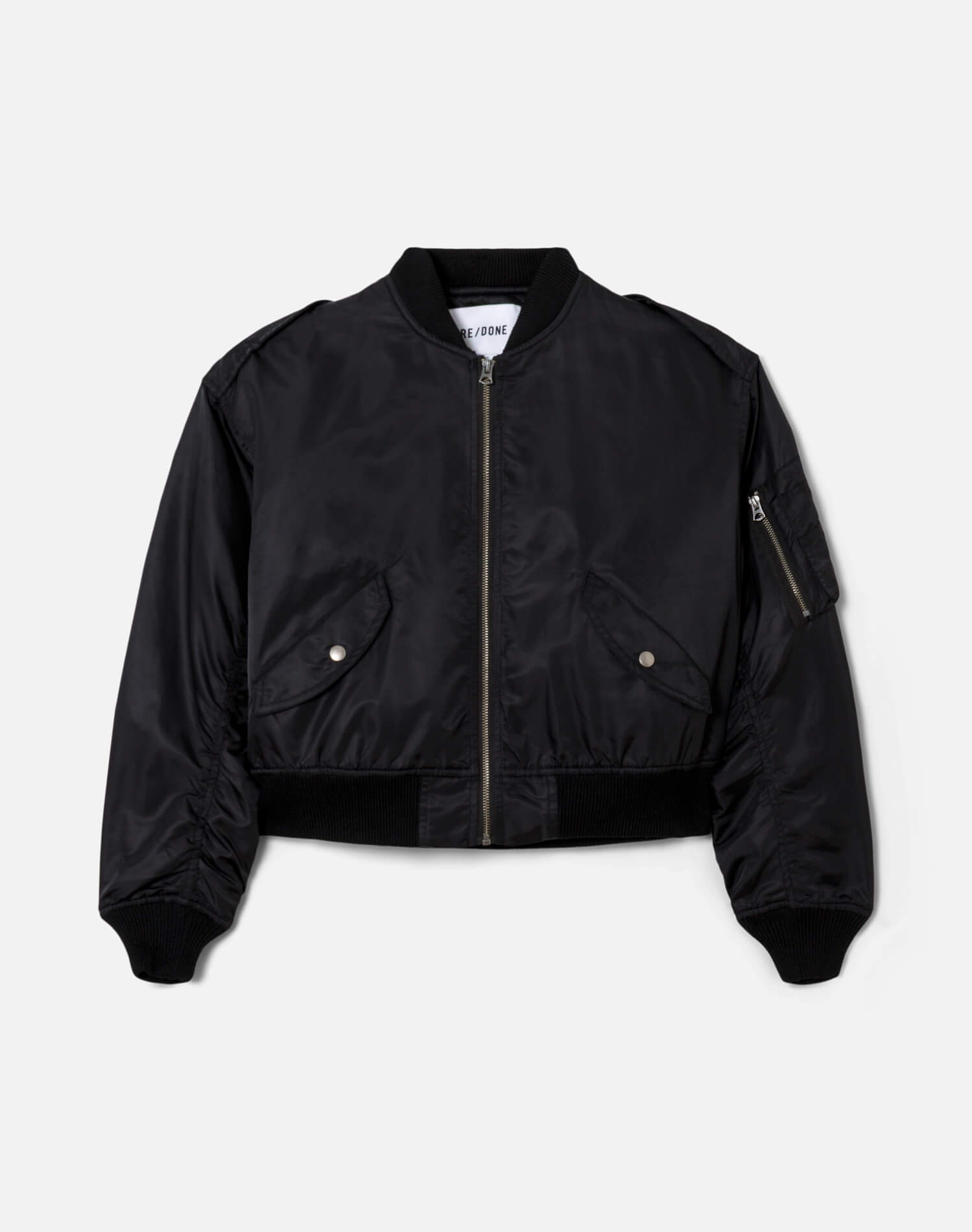 Womens | Classic Bomber Jacket | Black