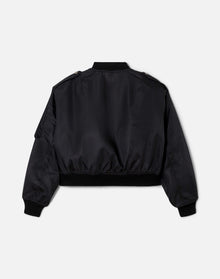 Womens | Classic Bomber Jacket | Black