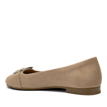 Paradise Casual Flat | Dune Faux Suede