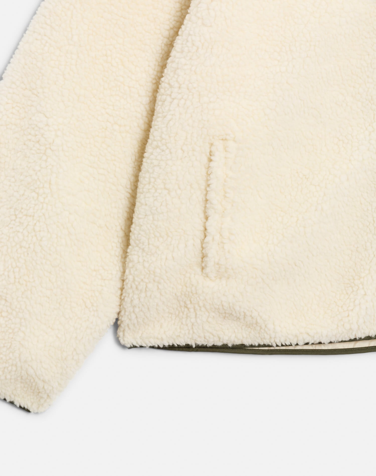 Womens | Cocoon Liner Jacket | Vintage White