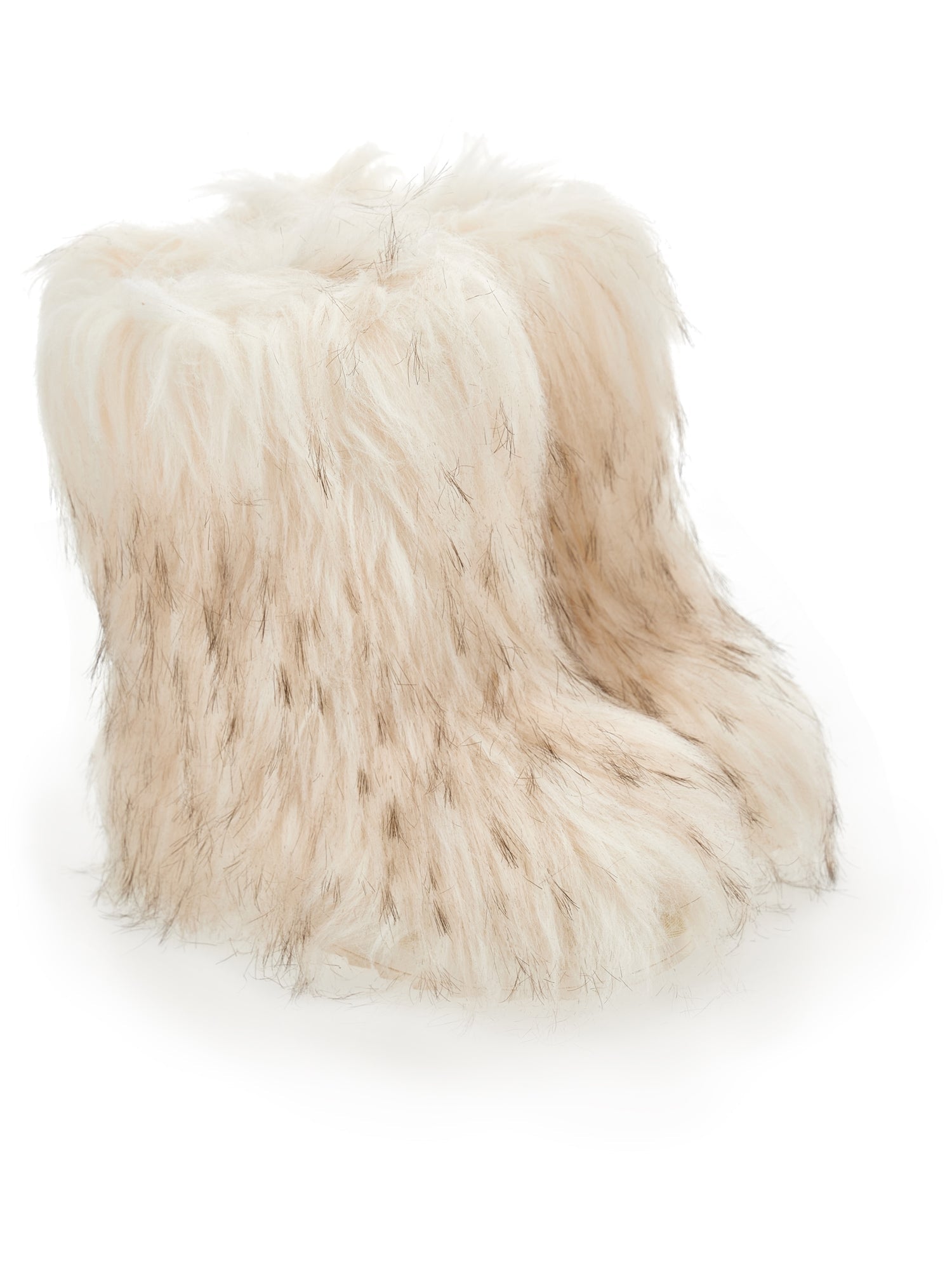Girls | Plush Snow Boots | Ecru