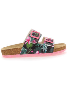 Girls | Jungle Sandals With Double Buckle | Multicolor