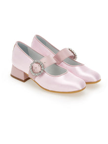Girls | Dorothy Shoes With Jewel Buckle | FairyTale Pink