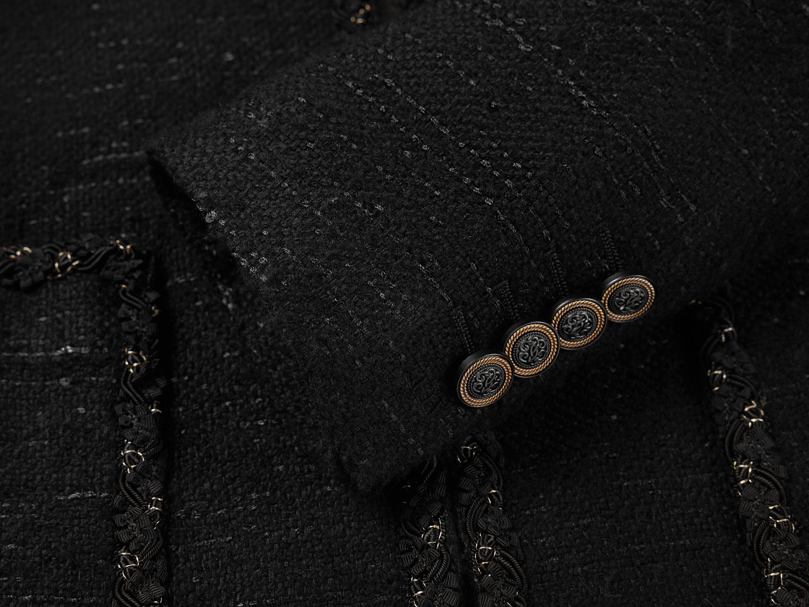 Cropped Jacket | Black