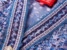 Tweed-Style Jacket | Blue