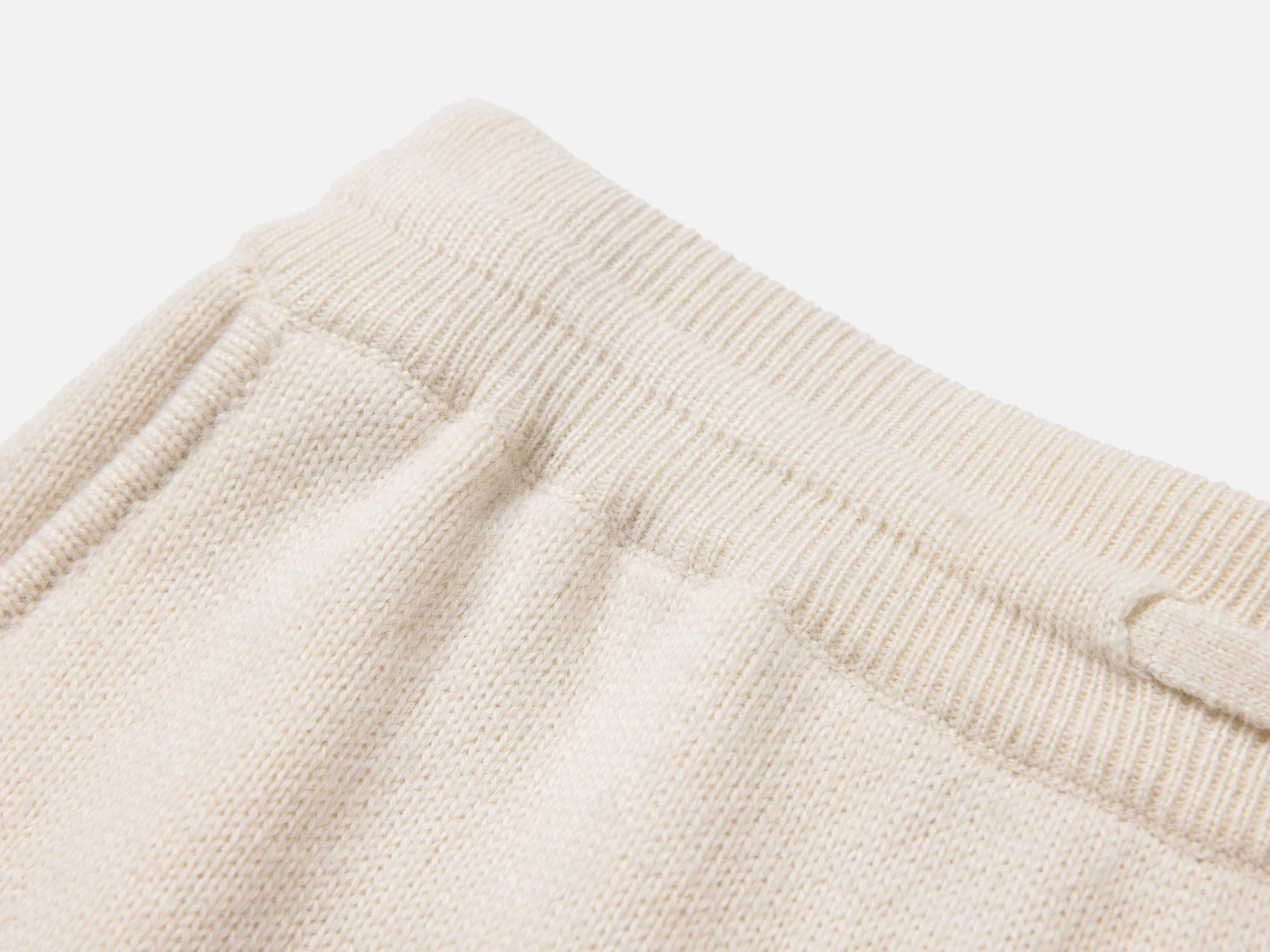 Wool Pant | White