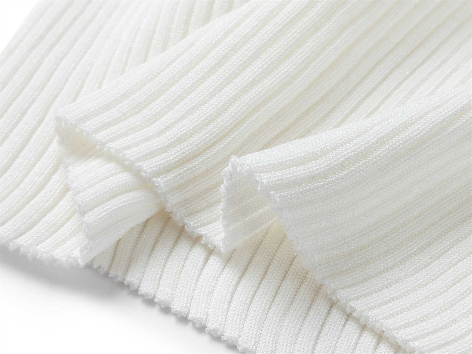 Triacetate Knit Cardigan | White
