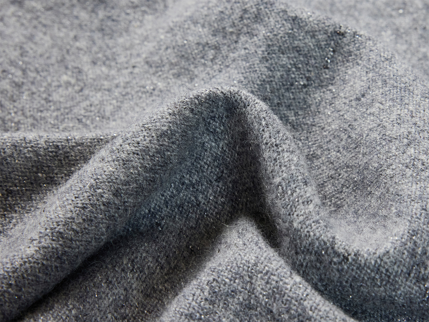 Faux Two-Piece Pullover | Grey