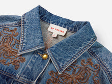 Retro Denim Jacket | Blue