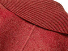 Wool Coat | Red