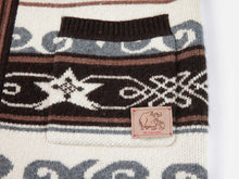 Long Hooded Sweater | Brown