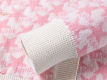 Wool Knit Cardigan | Pink