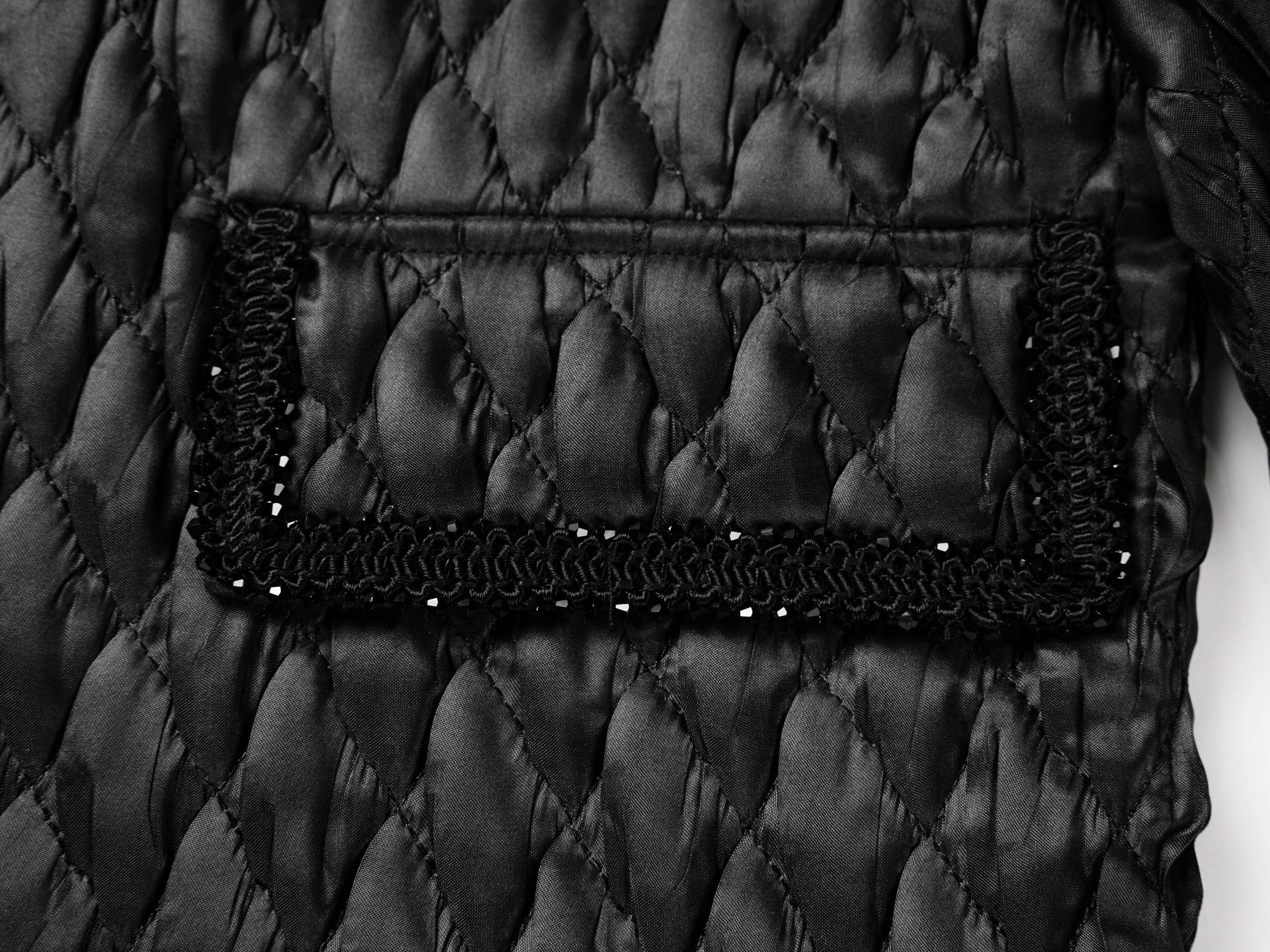 Textured Jacket | Black