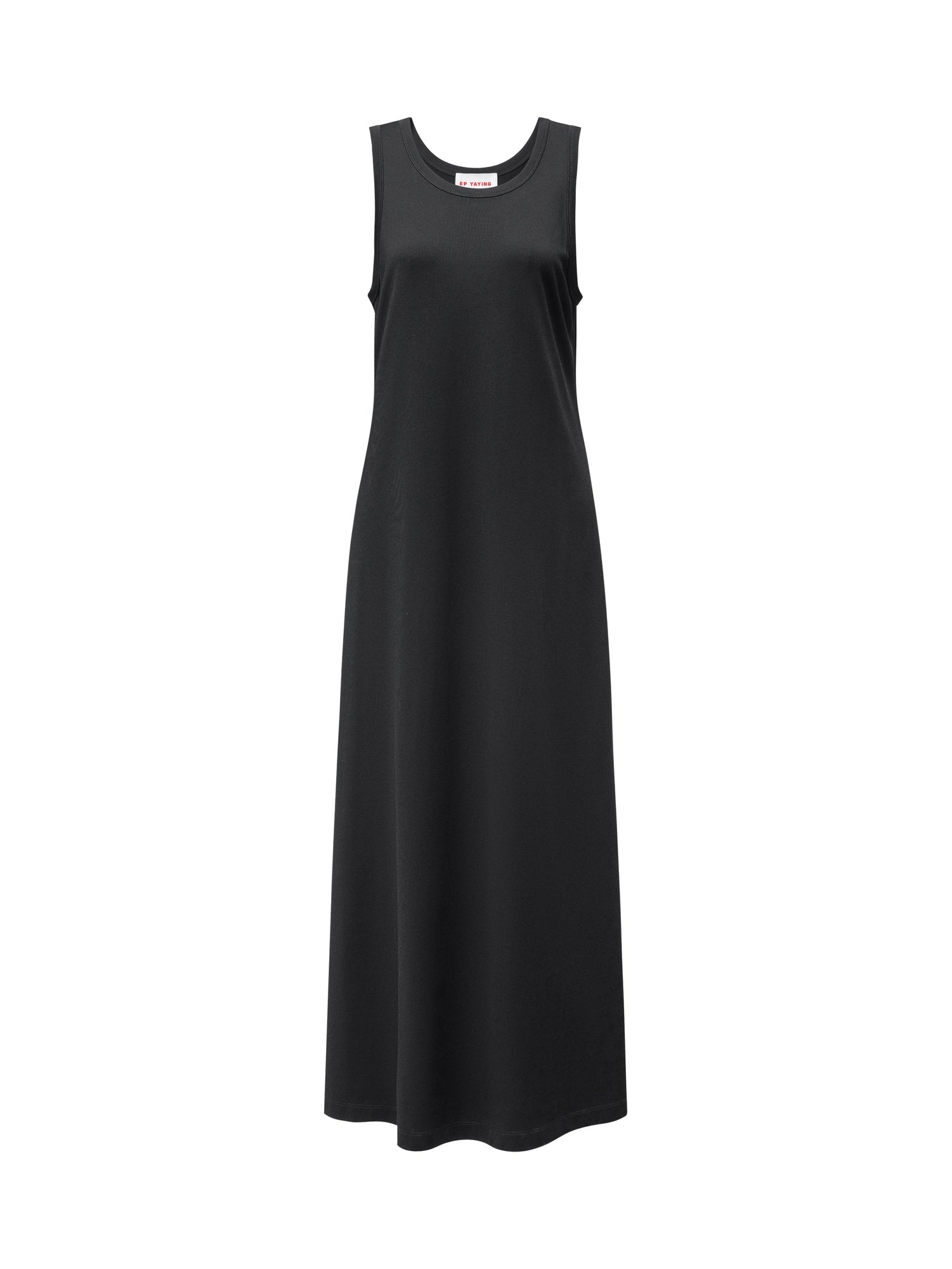 Minimalist Sleeveless Dress | Black