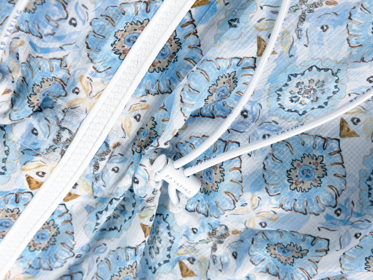 Vibrant Printed Jacket | Blue