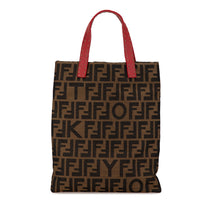 Fendi | Pre-Owned Zucca Canvas Sequins Tote | Brown